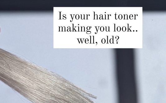 Is your hair toner making you look old?