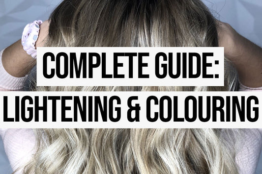 COMPLETE GUIDE: Lightening and Colouring Your Hair At Home | Tint Department