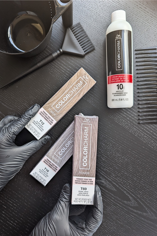 How I Use Wella's Permanent Cream Toners