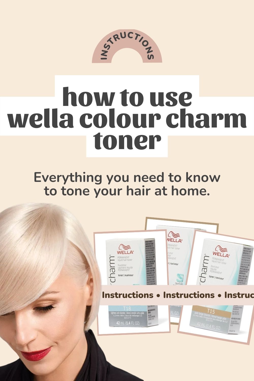 How To Use Wella Colour Charm Toner (Updated 2022) | Tint Department