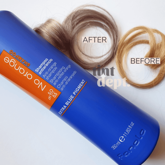 Fanola No Orange Shampoo: Before and After | Tint Department