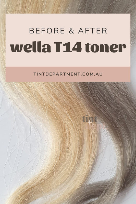 Wella T14 Pale Ash Blonde Toner - Before and After Results