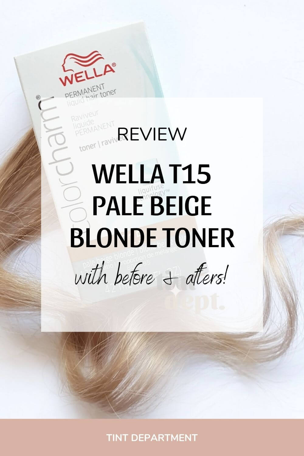 Wella T15 Toner Results and Before & After on Yellow and Orange Hair