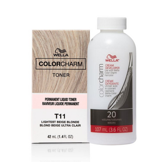 T11 Lightest Beige Blonde Hair Toner