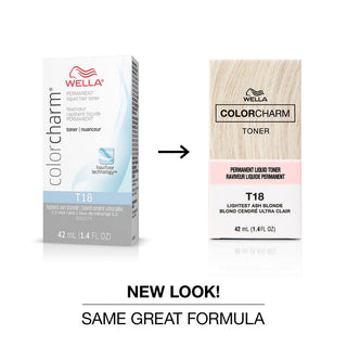 T18 Lightest Ash Blonde Hair Toner