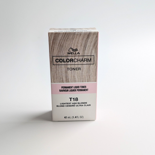 T18 Lightest Ash Blonde Hair Toner