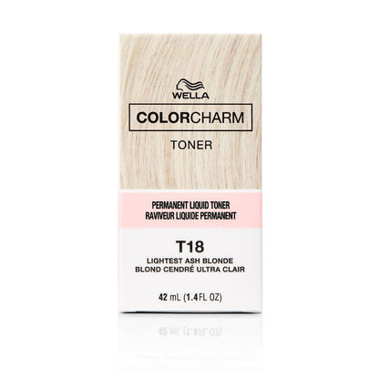 Wella Colour Charm Toner - T18 Lightest Ash Blonde