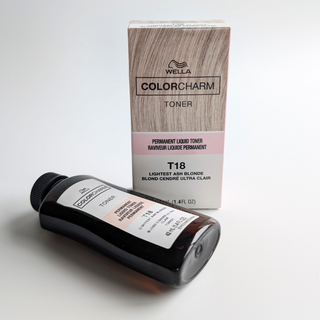 T18 Lightest Ash Blonde Hair Toner