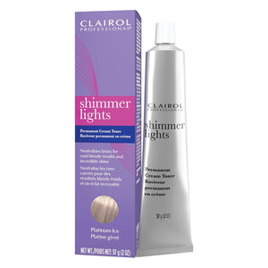 Shimmer Lights Permanent Cream Toner - Platinum Ice