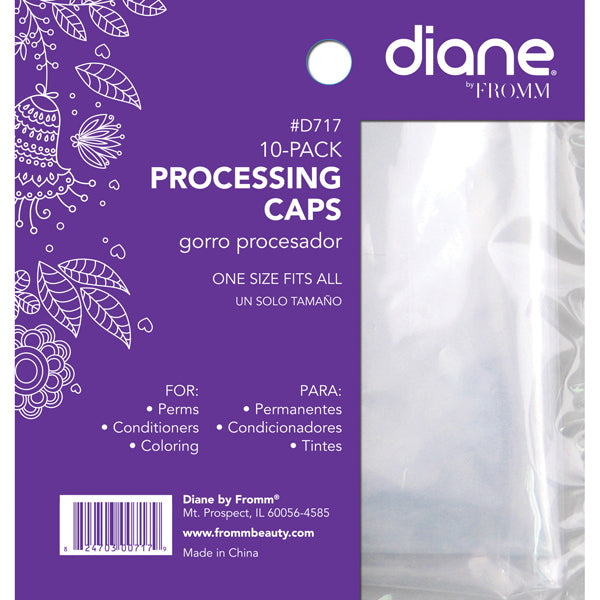 Diane Hair Processing Caps 10 Pack