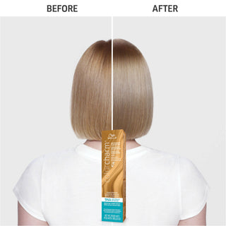 Wella Colour Charm Demi Permament 9NA Light Natural Ash Blonde Before and After Australia