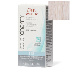 Wella Colour Charm T18 Lightest Ash Blonde Toner Australia