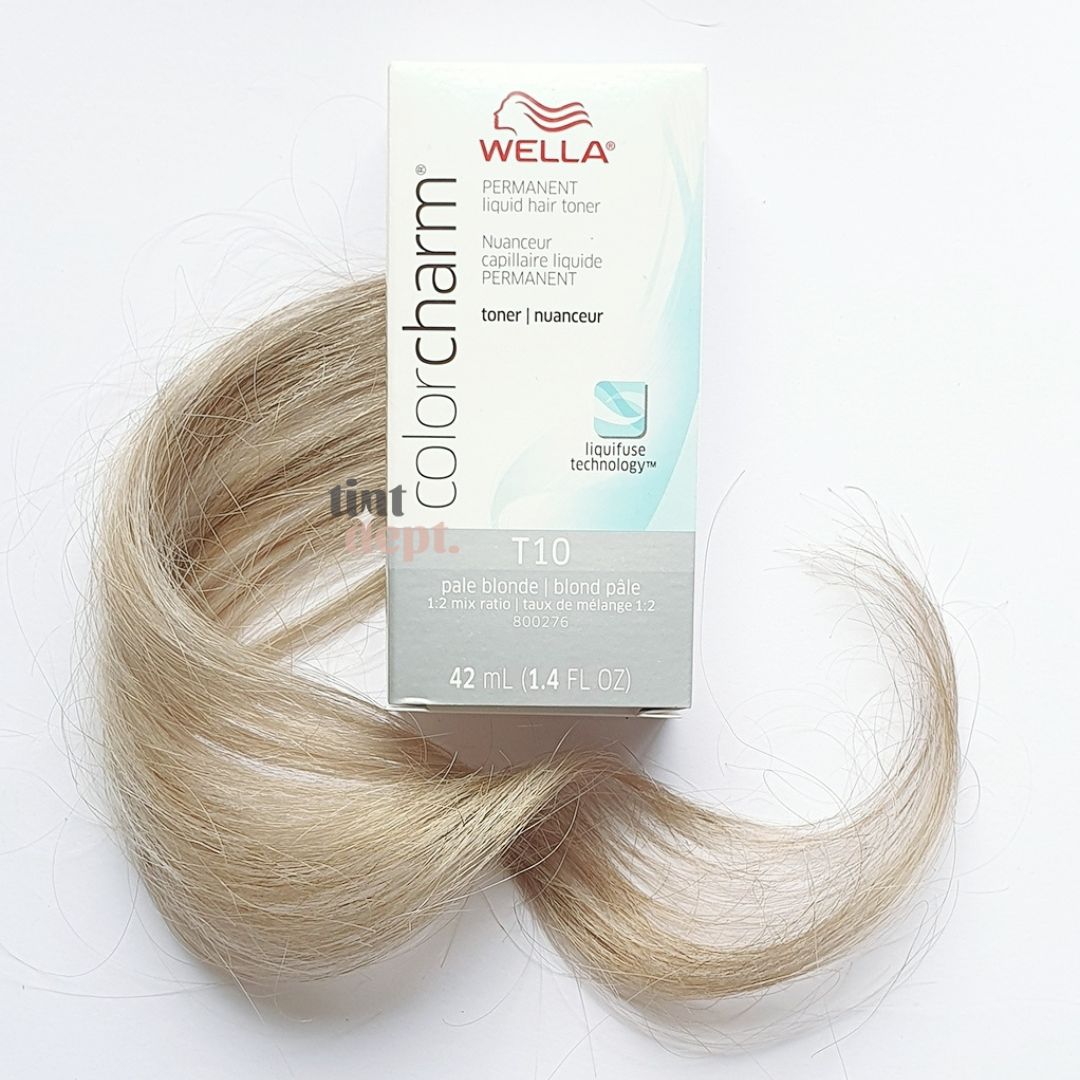 Wella Colour Charm Toner T10 Pale Blonde Tint Department
