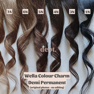 Wella Colour Charm Demi Permanent Colour Dark Swatches